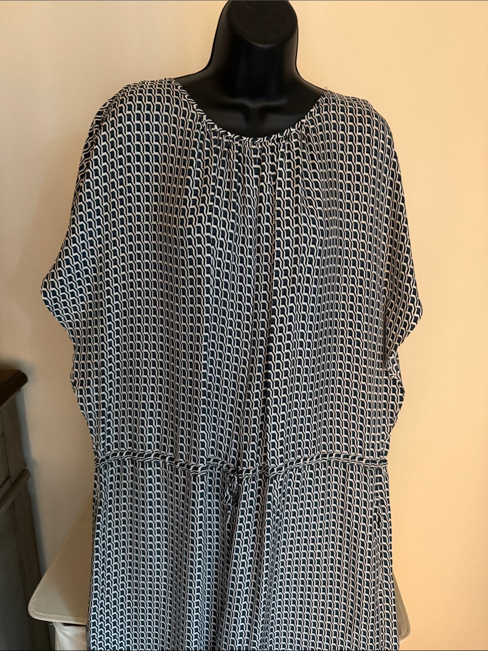 Hugo Boss Navy & White Emetti Jumpsuit NWT